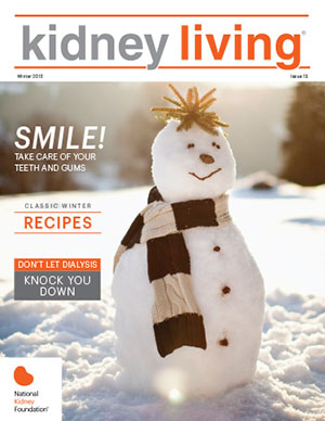 Cover Image for Kidney Living Winter 2015